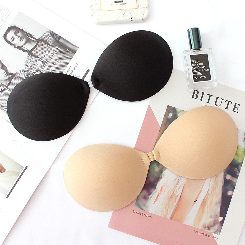 Áo Bra  Miếng Dán Nâng Ngực Quả Tròn Cánh Tiên Cài Trước Tạo Khe Siêu Dày Siêu Nâng