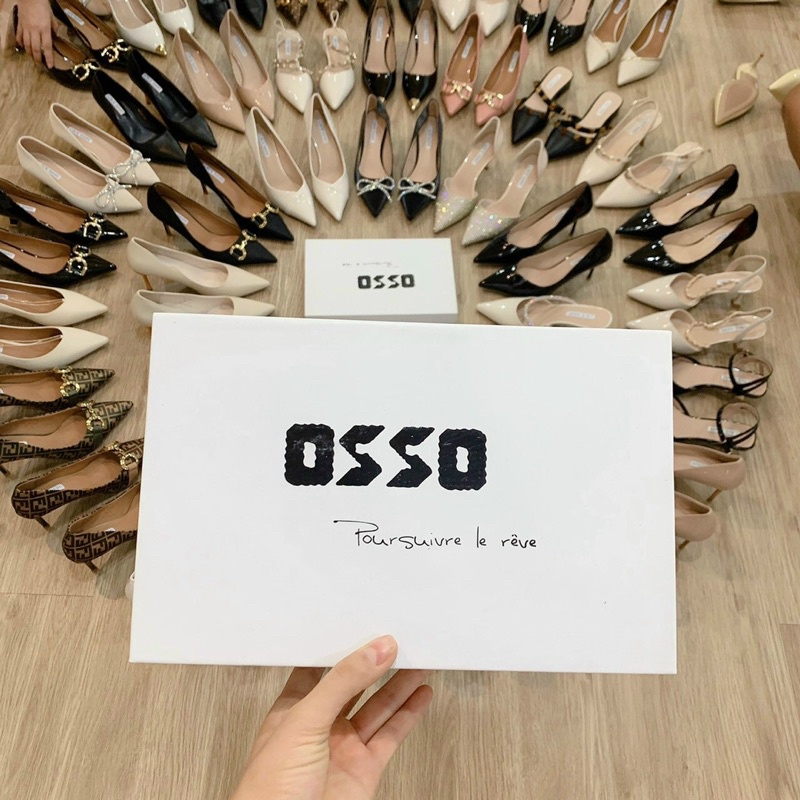 Sỉ lô giày cao gót 1 hãng Osso Quảng Châu xịn xò tách từ 50đ