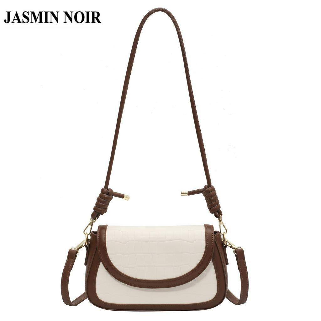 Túi Xách JASMIN NOIR Thiết Kế Họa Tiết Da Cá Sấu Phong Cách Cổ Điển Dành Cho Nữ
