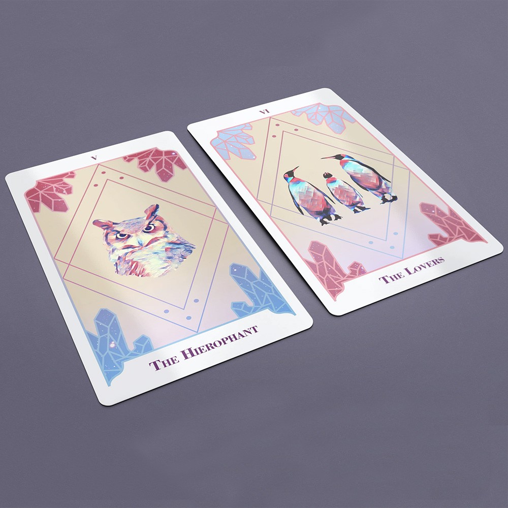 Bộ Bài Lonely Ice Tarot (Mystic House Tarot) - Bài Gốc Authentic Chính Hãng 100%