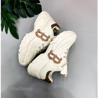 (FULL BOX +  VIDEO)GIÀY MLB CHỮ B NAM NỮ