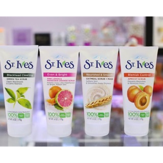 Sale 38% sữa rửa mặt tẩy tế bào chết trắng da st.ives