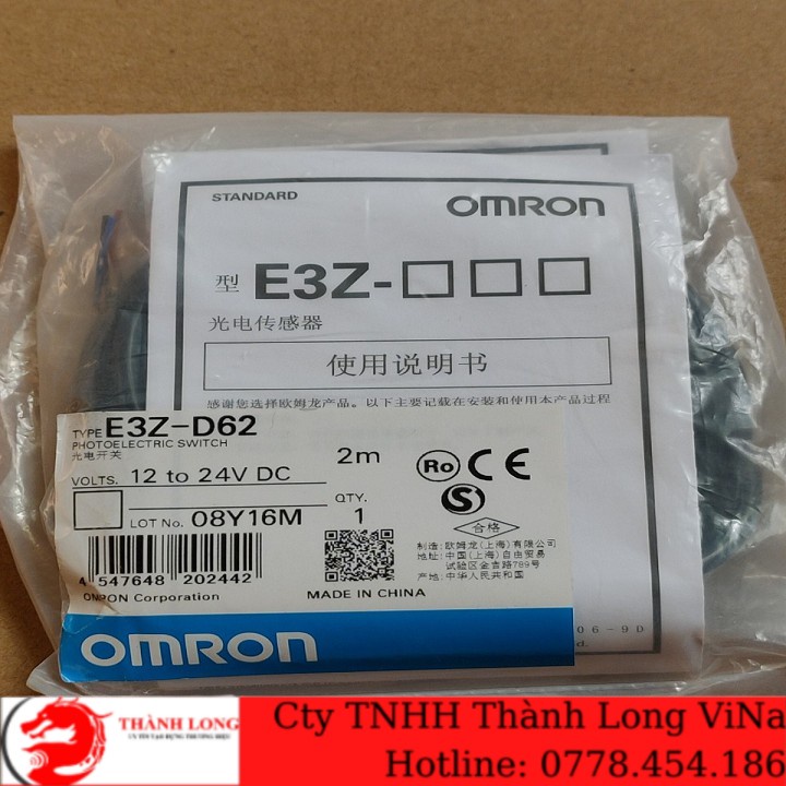 Cảm biến quang E3Z-D62