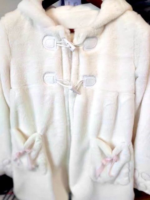 Áo lông thỏ LOLITA babydoll form dài