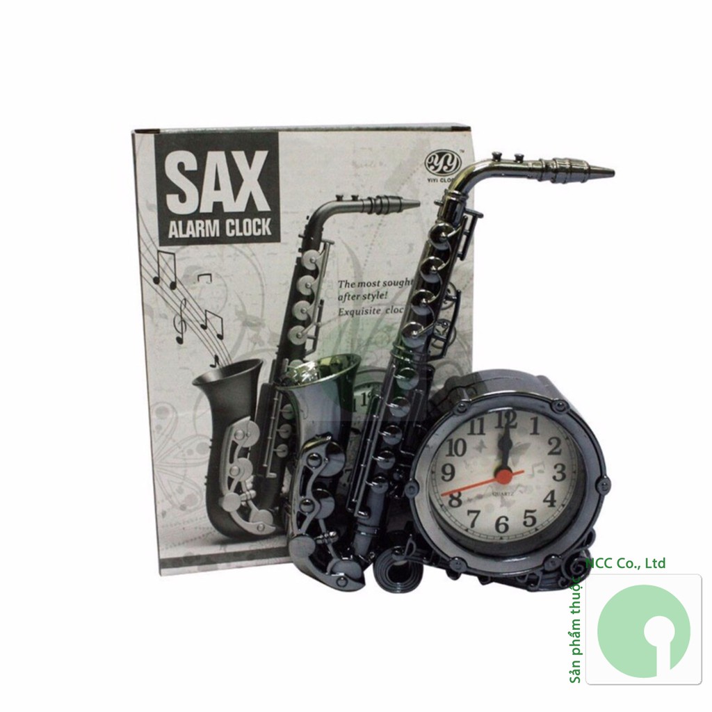 Đồng hồ cổ điển SAX ALARM CLOCK - NDHS-3568-DHCD