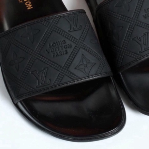 FREE SHIP DÉP NAM QUAI NGANG HÀNG KỸ, DÉP LV HÀNG CAO CẤP H2T STORE