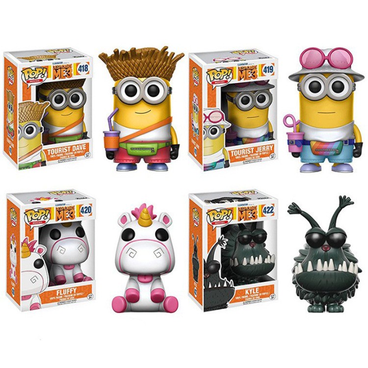 Móc Khóa Sưu Tầm Mô Hình Nhân Vật Phim Despicable Me 3: Minions Xinh Xắn