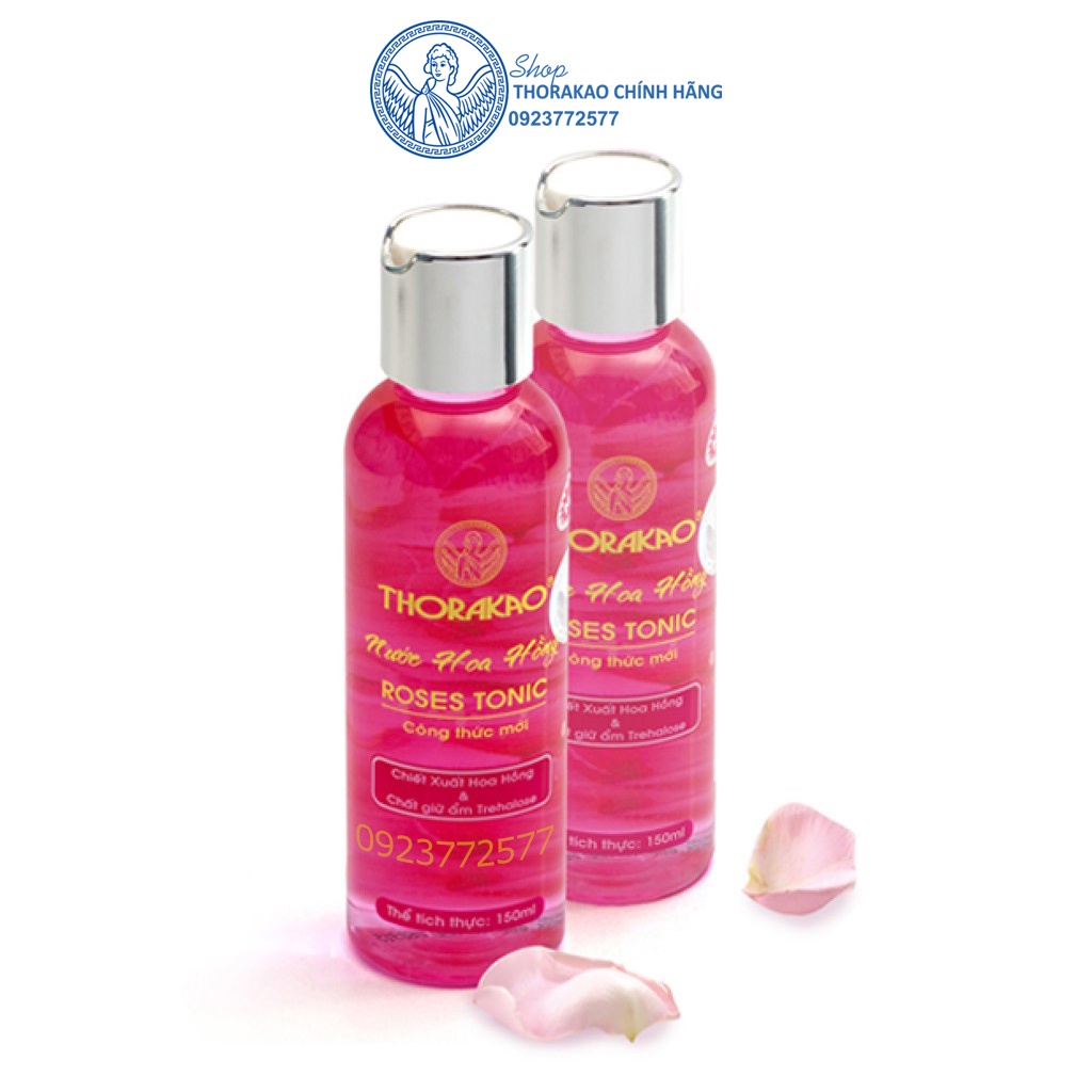 Nước Rửa Mặt Hoa Hồng Thorakao 150ml giúp sạch da, giữ ẩm