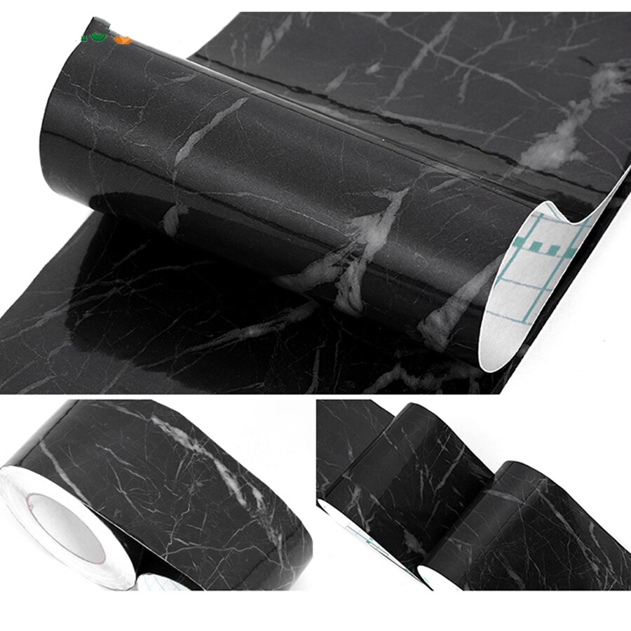 Giấy Dán Tường 10m Chống Nước Họa Tiết Vân Đá Trang Trí Nội Thất