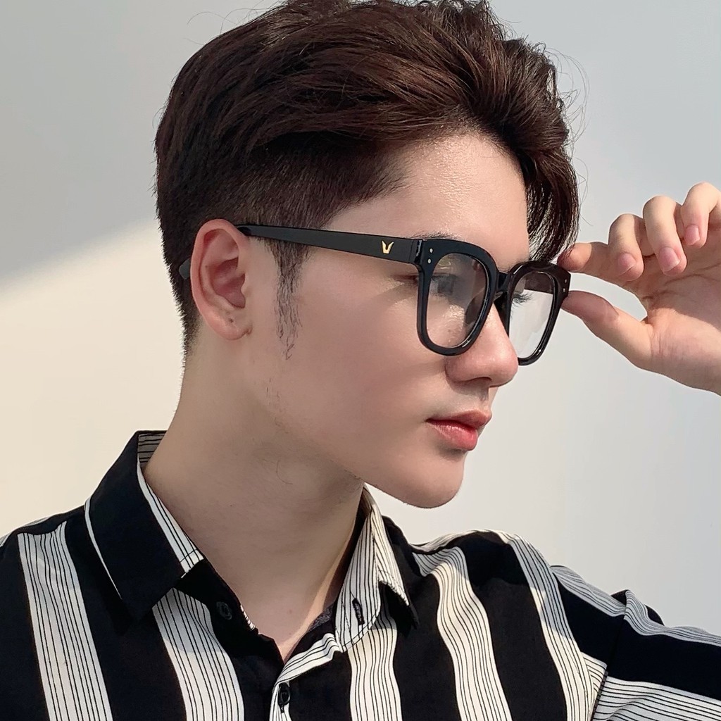 Mắt kính thời trang nam nữ - gọng kính giả cận màu đen chống tia UV400 K018 Si_Kinh | BigBuy360 - bigbuy360.vn