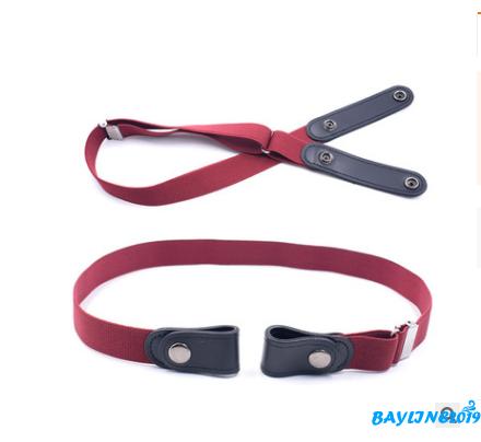 Dây Thắt Lưng Co Giãn Không Khóa Thời Trang Cho Nữ