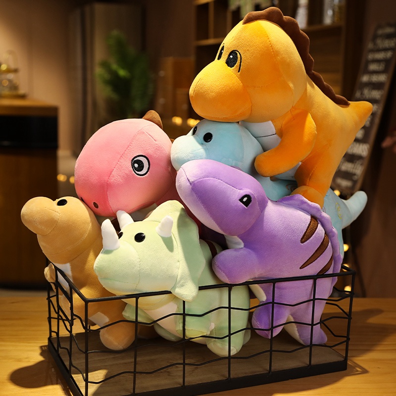 Hàng Có Sẵn Trong 24Đồ chơi nhồi bông Hình Khủng Long Hoạt Hình Dễ Thương