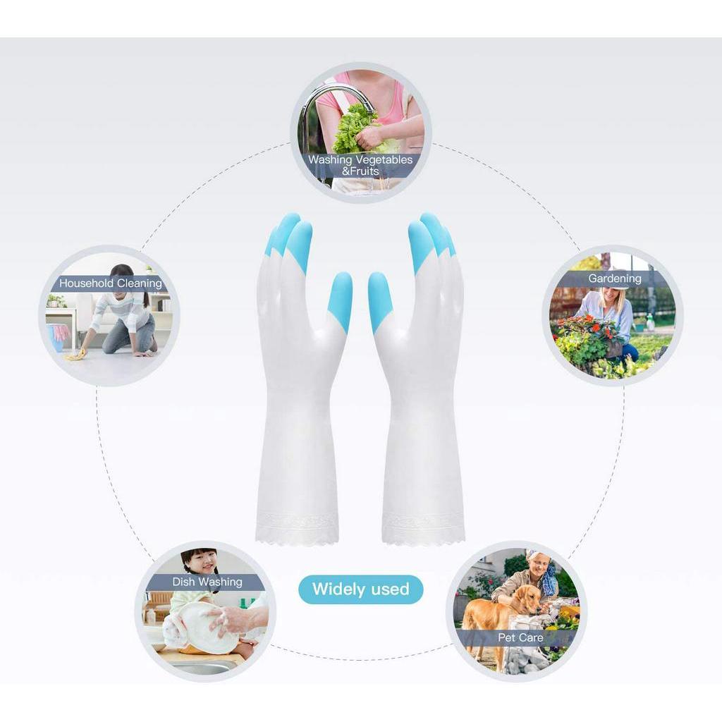 Găng Tay ANAEAT Bằng Cao Su Chống Thấm Nước 5 Màu Tiện Dụng