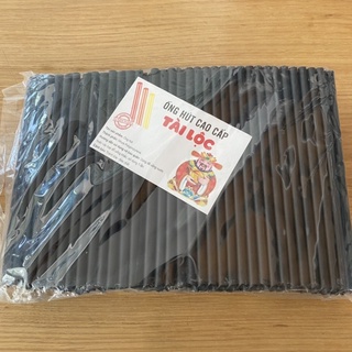 Ống Hút Sinh Tố Đen Phi 8 Bịch 500g