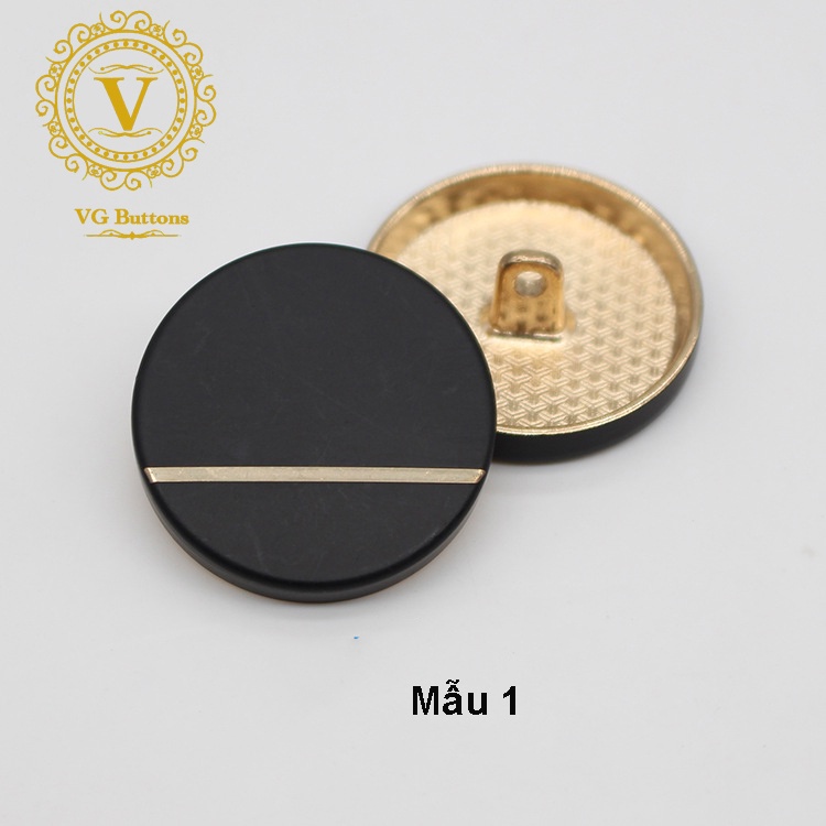 Cúc kim loại cao cấp, Khuy áo phẳng, phù hợp áo vest nam và nữ, quần tây, áo khoác măng tô, áo khoác dạ