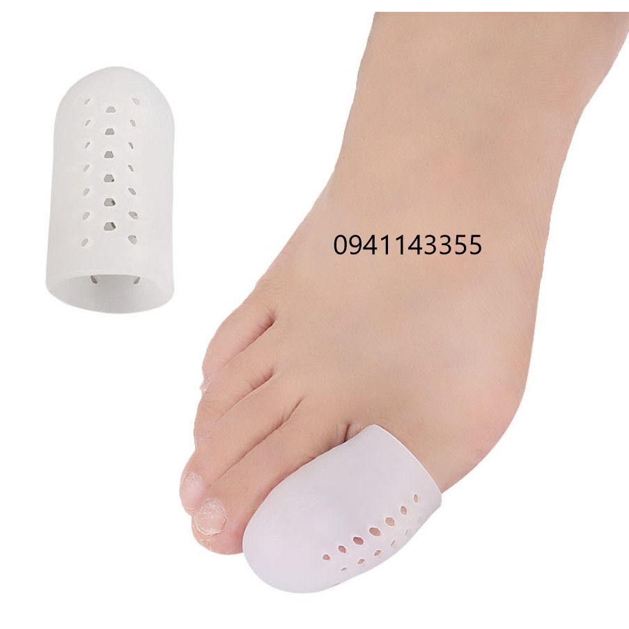 Lót giày Silicon ngón chân cái ENVYSLEEP giảm chai, giảm đau, giảm mụn nước mụn nước, Bộ 2 cái
