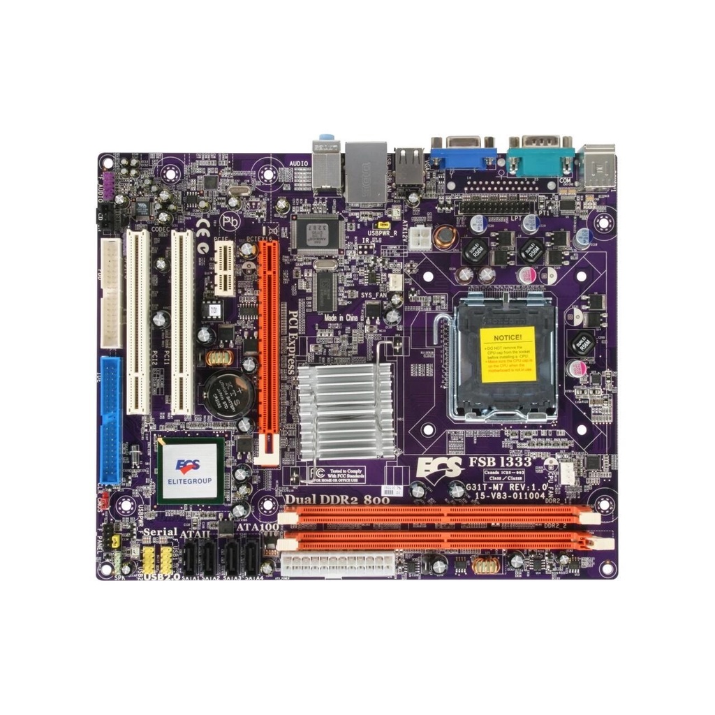 Main SK 775 Gigabyte, ECS 945, G31, G41, EP31, EP41 - Hàng tháo máy chất lượng