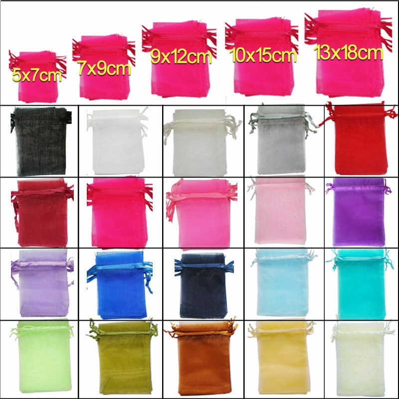 1 Túi Dây Rút Đựng Quà Giáng Sinh 9 * 12cm