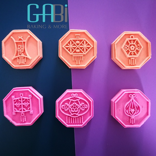 Khuôn lò xo 6 mặt bát giác hình đèn lồng 65g