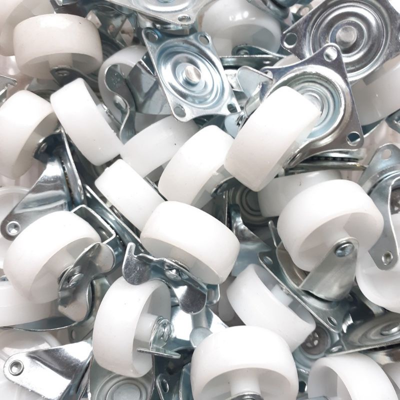 Bánh xe nhựa trắng chất lượng