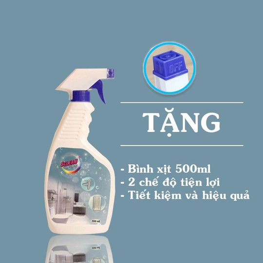 NƯỚC TẨY RỬA CẶN CANXI Ố VÀNG SCLEAN SUPER 1000ML