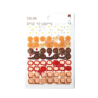Set 3 miếng sticker hoạt hình chibi làm bullet journal