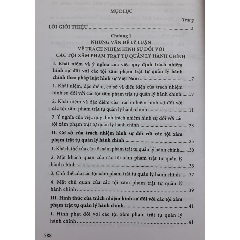 Sách - Trách nhiệm hinh sự đối với các tội xâm phạm trật tự quản lý hành chính