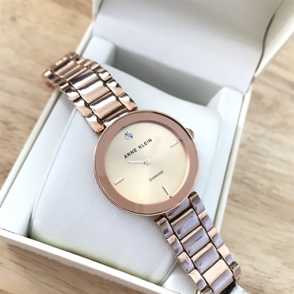 [CHÍNH HÃNG] Đồng Hồ Nữ ANNE KLEIN AK 1362RGRG SANG TRỌNG, ĐẲNG CẤP