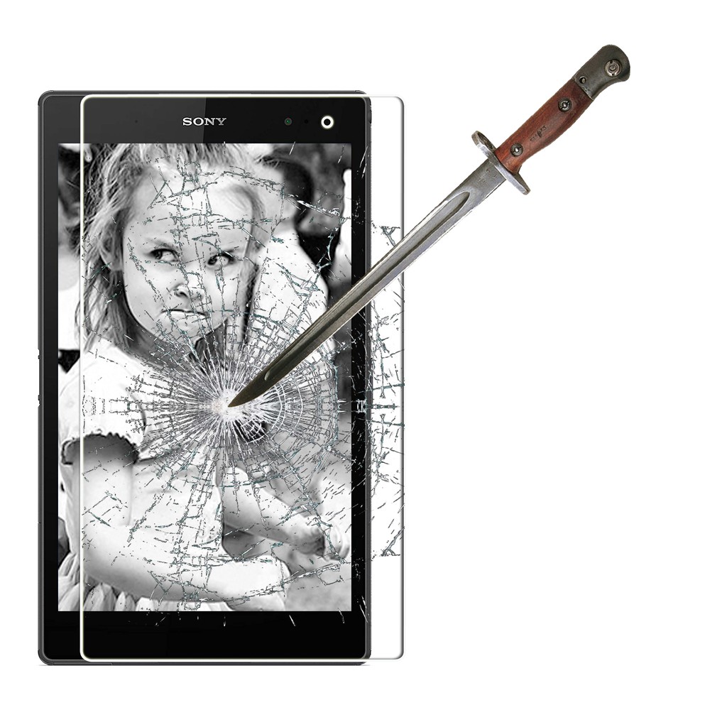Miếng dán kính cường lực cho Máy tính bảng Sony Xperia Z2 Z3 Z4 Compact Tablet Tempered Screen Protector HD Glass Film