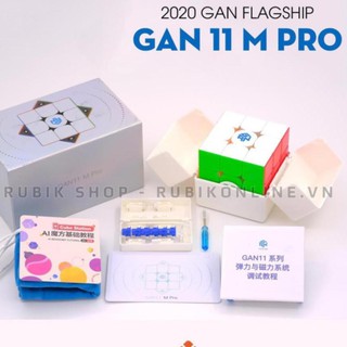 GAN 11 M PRO Rubik 3x3 flagship hãng GAN 2020 - Rubik 3x3 tốt nhất thế giới có nam châm core