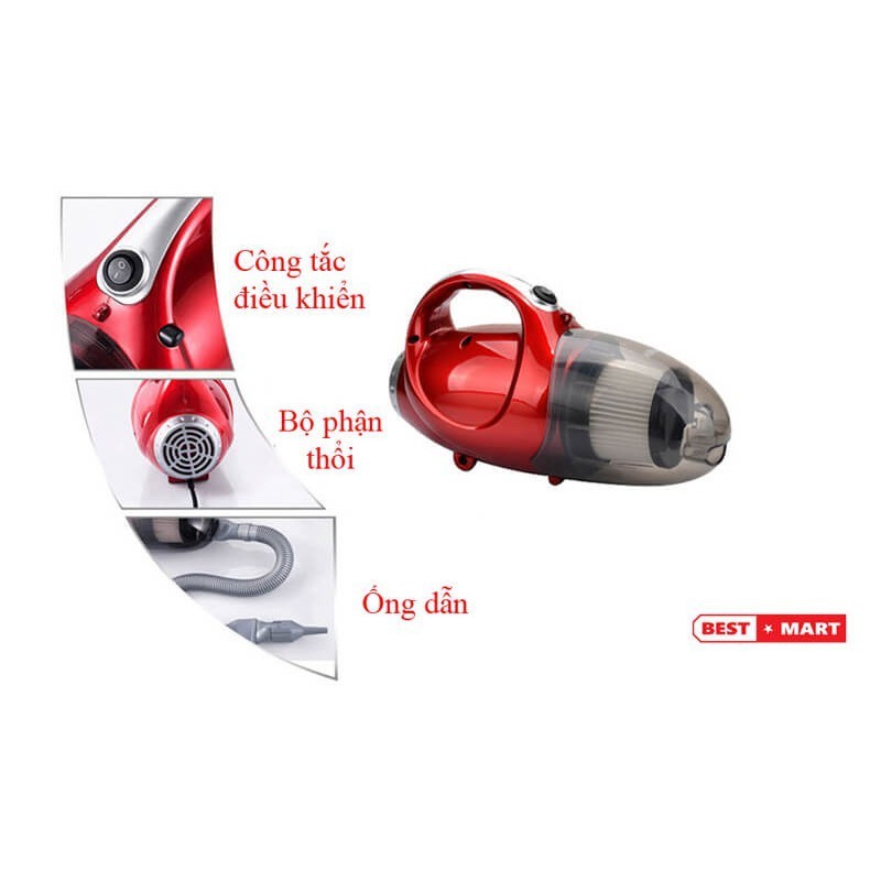 Máy Hút Bụi Cầm Tay Vacuum Cleaner - Máy Hút Bụi 2 Chiều ( Thổi và Hút ) Đa Năng