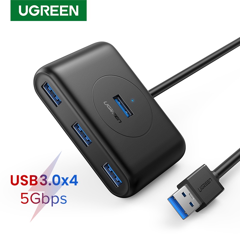 Bộ Chia Hub USB 3.0 ra 4 cổng UGREEN CR113 Chính Hãng 20290 20291 20282 20283 ( dây 0.5met và 1met )