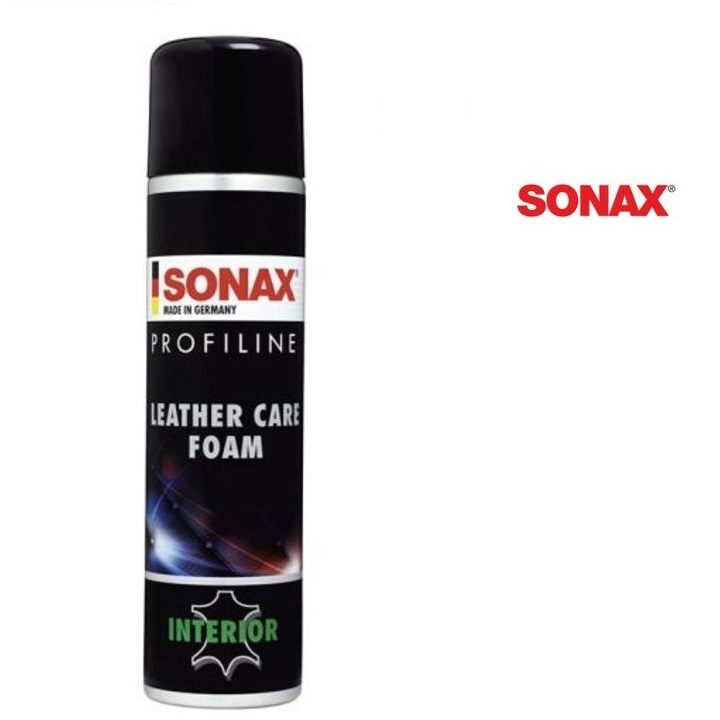 Sản Phẩm Chai xịt làm sạch và bảo dưỡng da dạng bọt trên ô tô nhãn hiệu Sonax 289300, 400ml