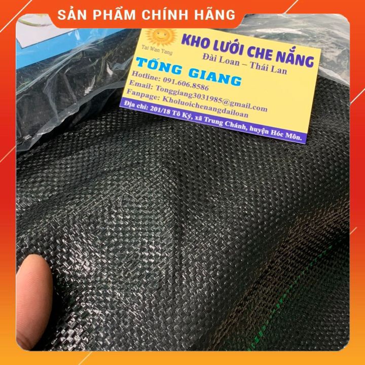 Bạt trải diệt cỏ, bạt phủ đất chống cỏ mọc làm sạch vườn, bạt phủ nông nghiệp hàng Thái Lan khổ 2m độ bền trên 10 năm