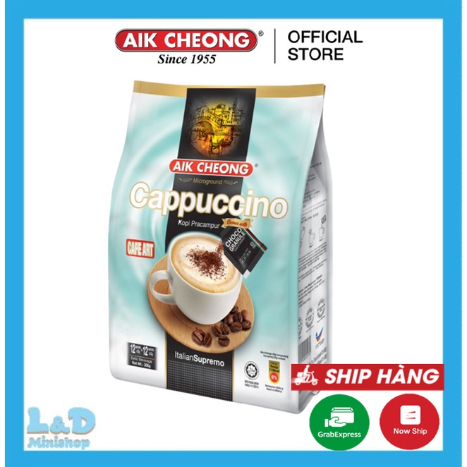 [hàng chính hãng]Cà phê Cappucino Aik Malaysia