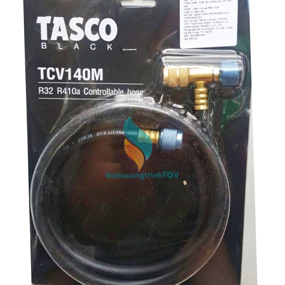  Dây nạp gas tích hợp van chống bỏng gas R410 TASCO - TCV140M