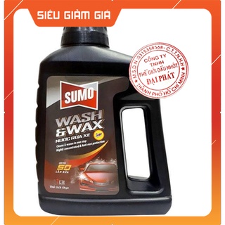 nước rửa xe sumo WASH & WAX
