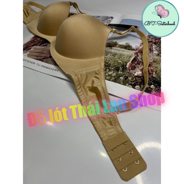 Áo ngực Sisterhood 948 CÓ GỌNG, mút vừa đẩy kép lên 3cm chuẩn form Thái Lan,chất su đúc mềm mịn cực đẹp, VANVENE