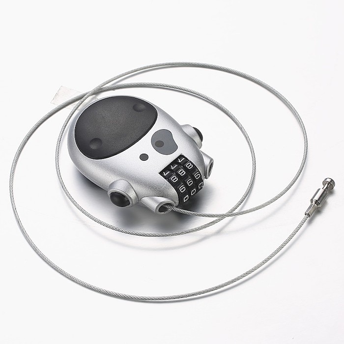 Khóa dây cáp mũ bảo hiểm- khóa mũ bảo hiểm chống trộm