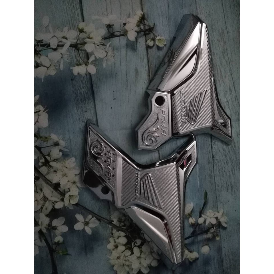 cặp ốp sườn mạ crom xe winner