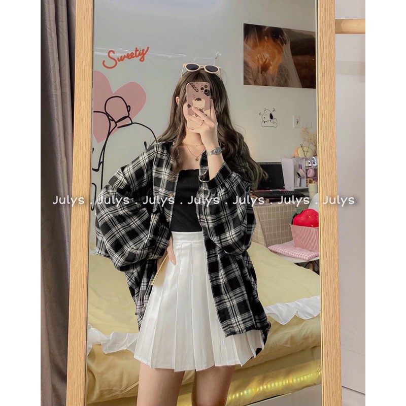 [Mã WASKT304 giảm 15% tối đa 30K đơn 99K] Sơ mi ulzzang bảng màu tây (ảnh thật shop chụp kèm video) | BigBuy360 - bigbuy360.vn