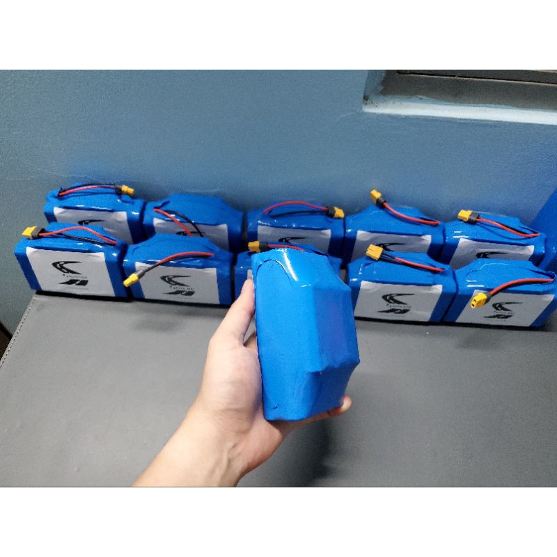 Pin xe điện 36V 5.200mAh pin Lishen chính hãng - Pin xe drift cân bằng10S2P cell Pin LS, Samsung 20Q dòng xả cao