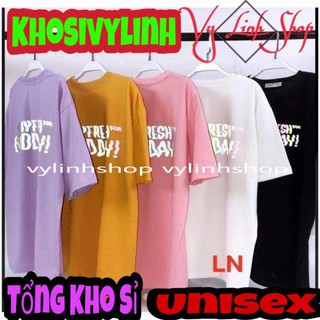 Áo thun phản quang in chữ GOOD DAY sau lưng form rộng UNISEX siêu mát