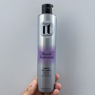 Dầu gội dành cho tóc nhuộm tông lạnh sáng That's It Blonde Ambition Alfaparf Milano 250ml ( Cool Blondes ) | New 2024 |