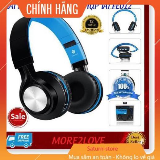 Tai Nghe Nhạc Chụp Tai Xanh, Mua Tai Nghe Không Dây Bluetooth Fe012 ở đâu uy tín, Tai Nghe Bluetooth âm thanh hay. Âm Ba