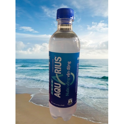 Nước uống vận động Aquarius chai 390ml ( sản phẩm của công ty coca cola)