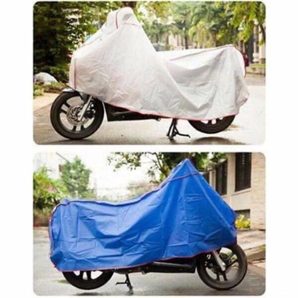 (LOẠI ĐẸP) bạt áo phủ trùm che xe máy sh vespa moto pkl vision xe đạp điện chống nắng mưa vải dù - BH 1 Đổi 1