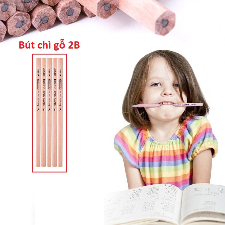 Bút Chì Gỗ Cho Bé Học Bài - Bút Chì 2B Siêu Rẻ