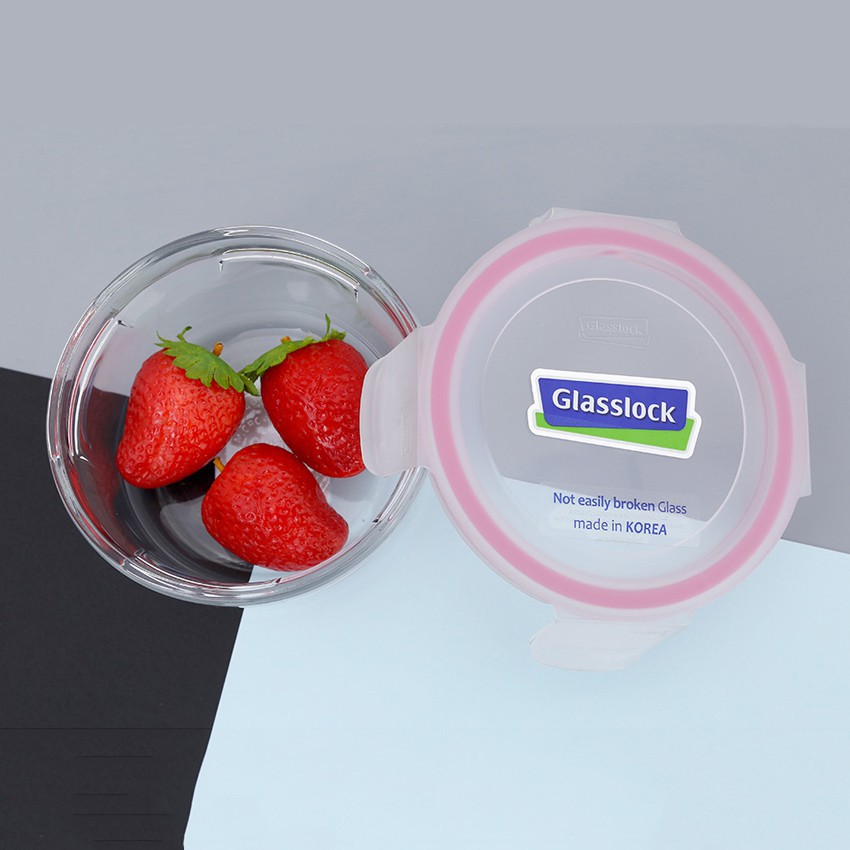 Hũ đựng thủy tinh 350ml có nắp gài GLASSLOCK ORCT035