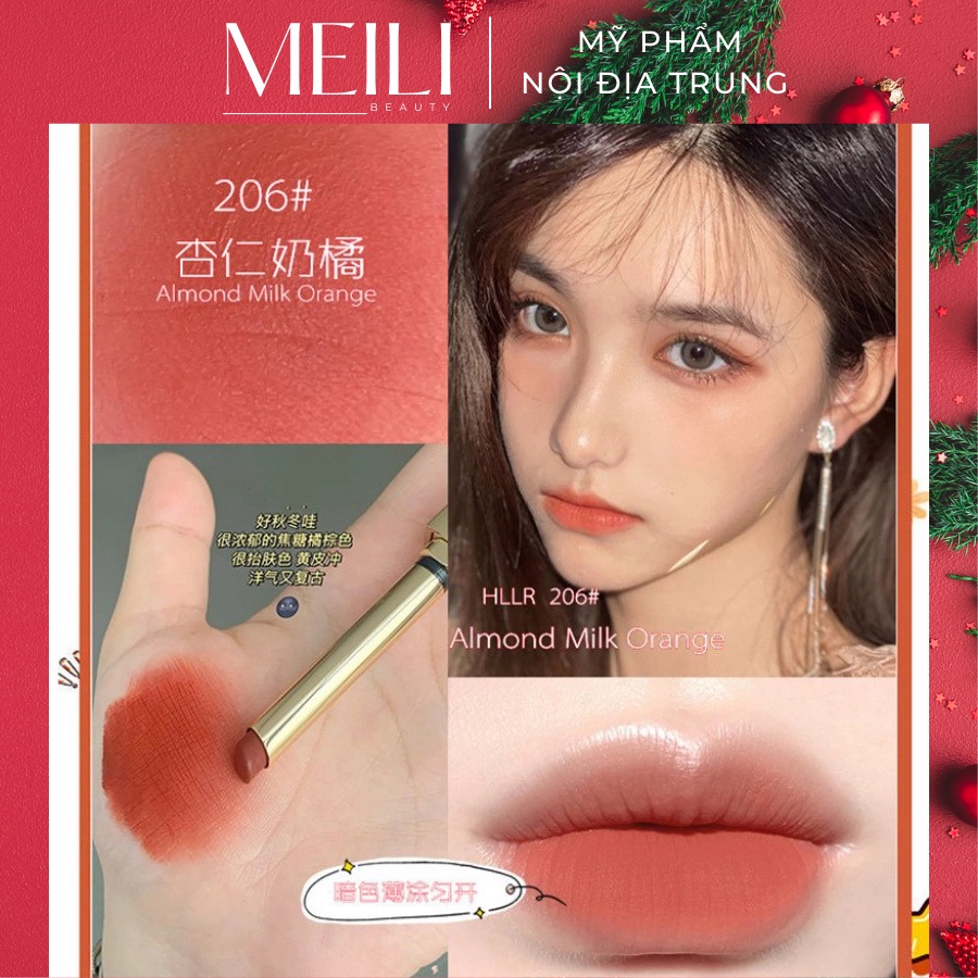 [HOT] Son Thỏi Căng Mọng Môi HLLR Lips Lâu Trôi Lên Màu Nhanh Dưỡng Ẩm Không Khô Môi - Meili Beauty | BigBuy360 - bigbuy360.vn